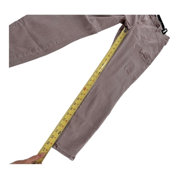 Pistola Hunter Ankle Stretch Skinny Cargo Pants Cropped Mauve Size 33 - Picture 6 of 13